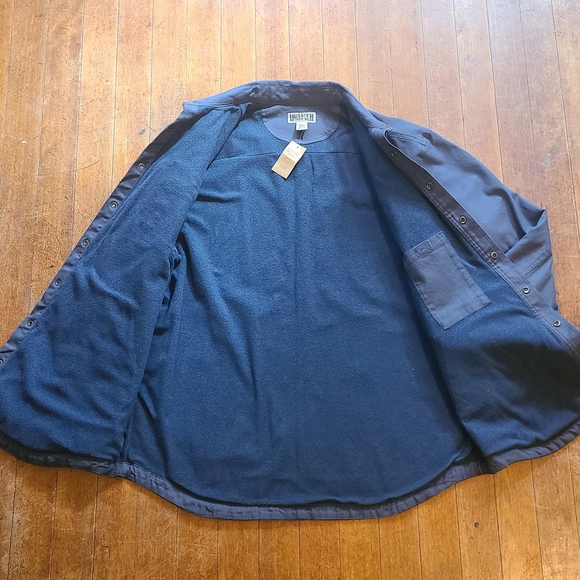 Duluth Trading Co Navy Men's Shirt Jacket - Picture 2 of 6